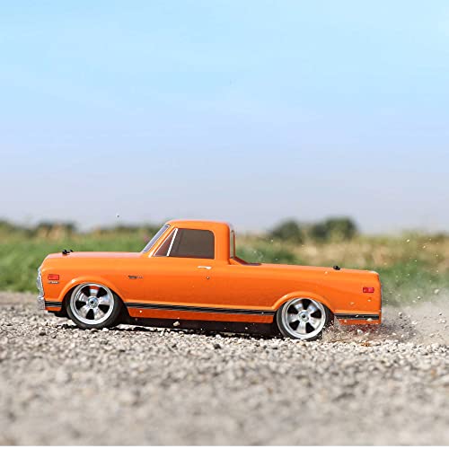 1/10 1972 Chevy C10 Pickup Truck V100 AWD RTR Orange RC Truck P918