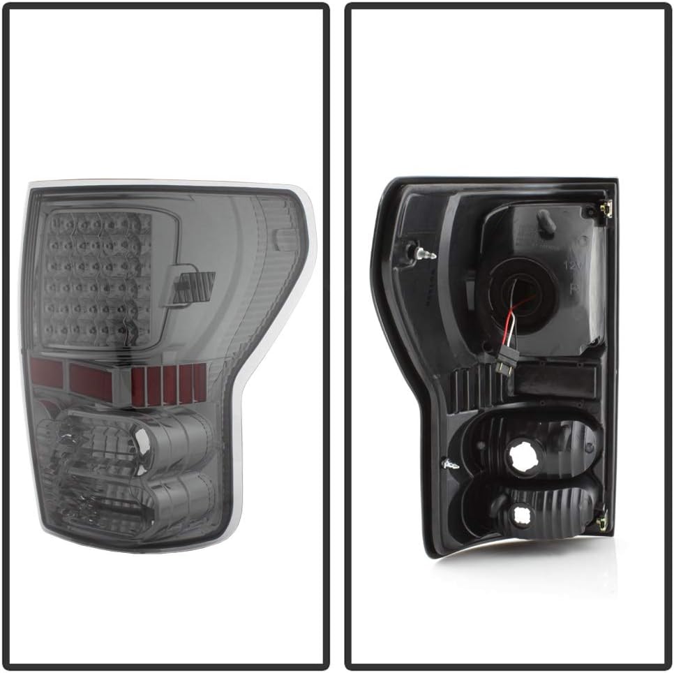 Smoked Lens LED Tail Lights Brake Lamps Assembly F451025