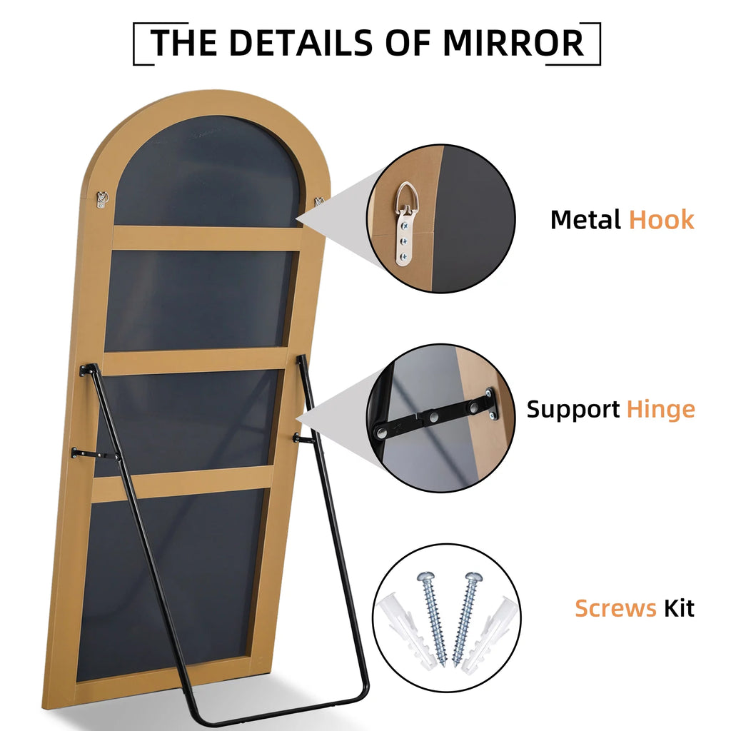 71"x32" Oversized Arch Full Length Mirror S319378