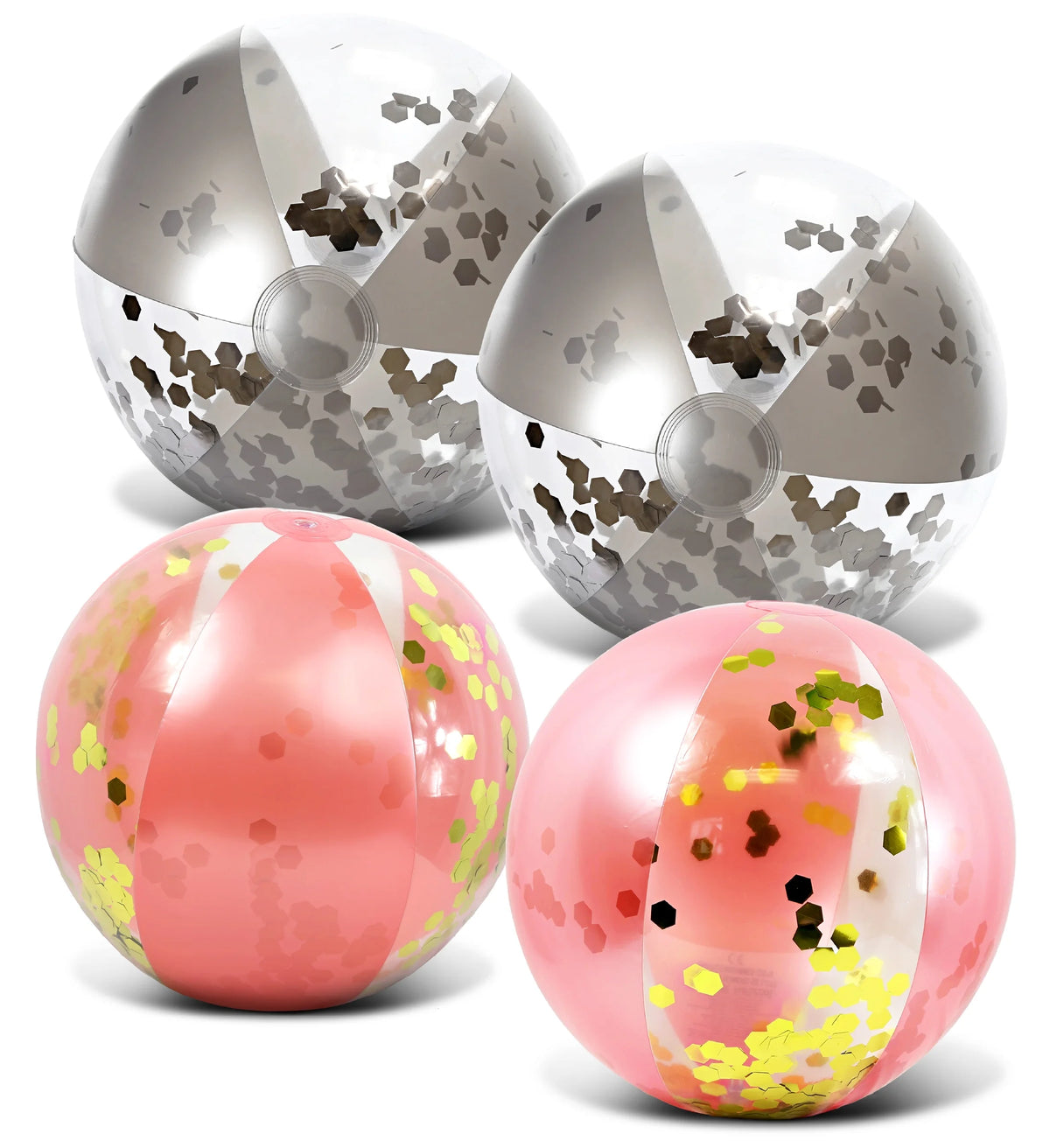 16 Inch Inflatable Beach Balls (2 Items) Q27869