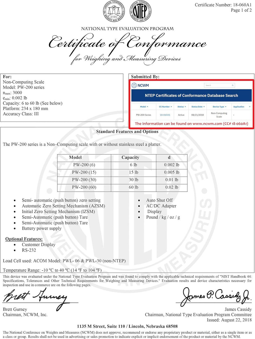 Digital Portion Control Scale, 6lb Capacity N625