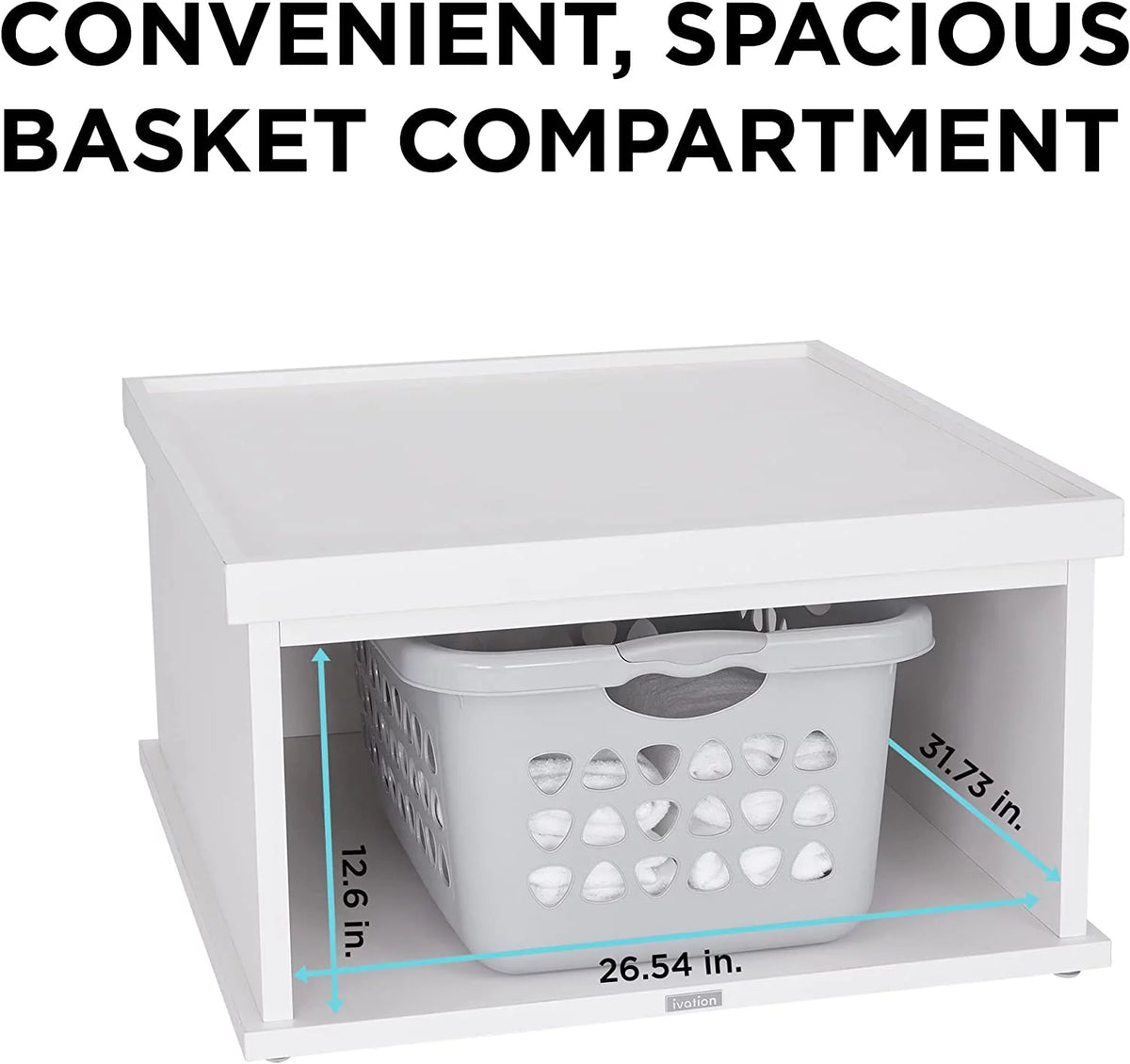 Wooden Laundry Pedestal X23393
