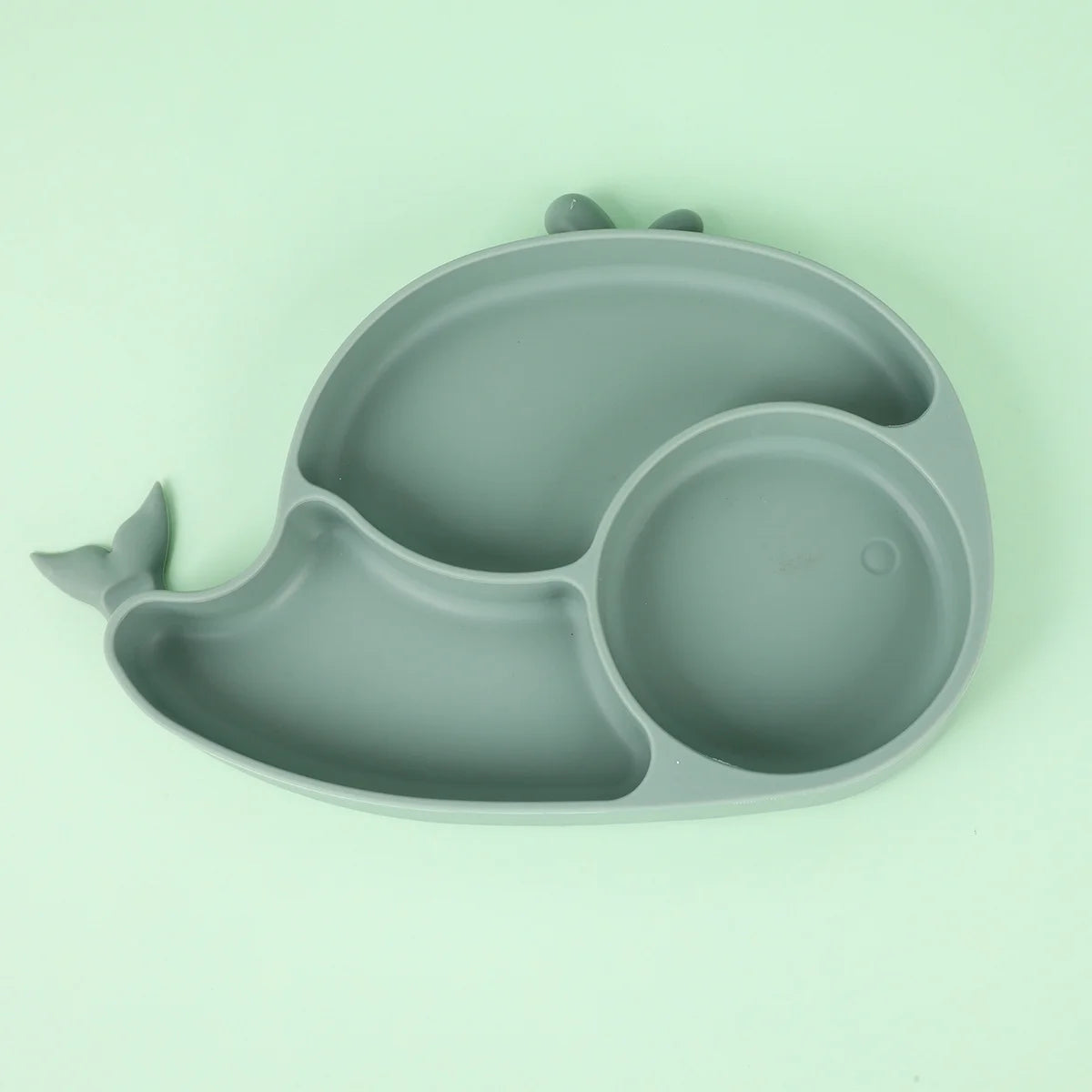 Silicone Suction Cup Compartment Plate H993