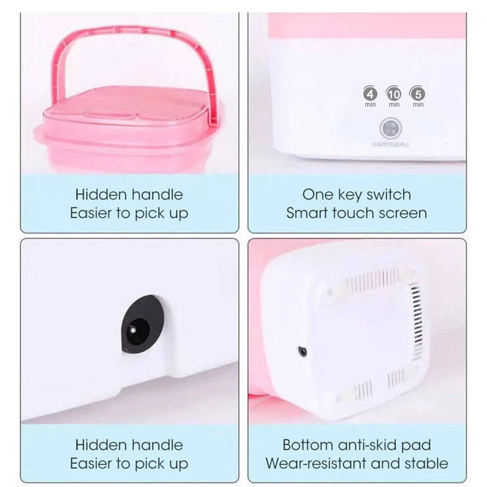 Foldable Clothes Washer with Dryer Bucket V873
