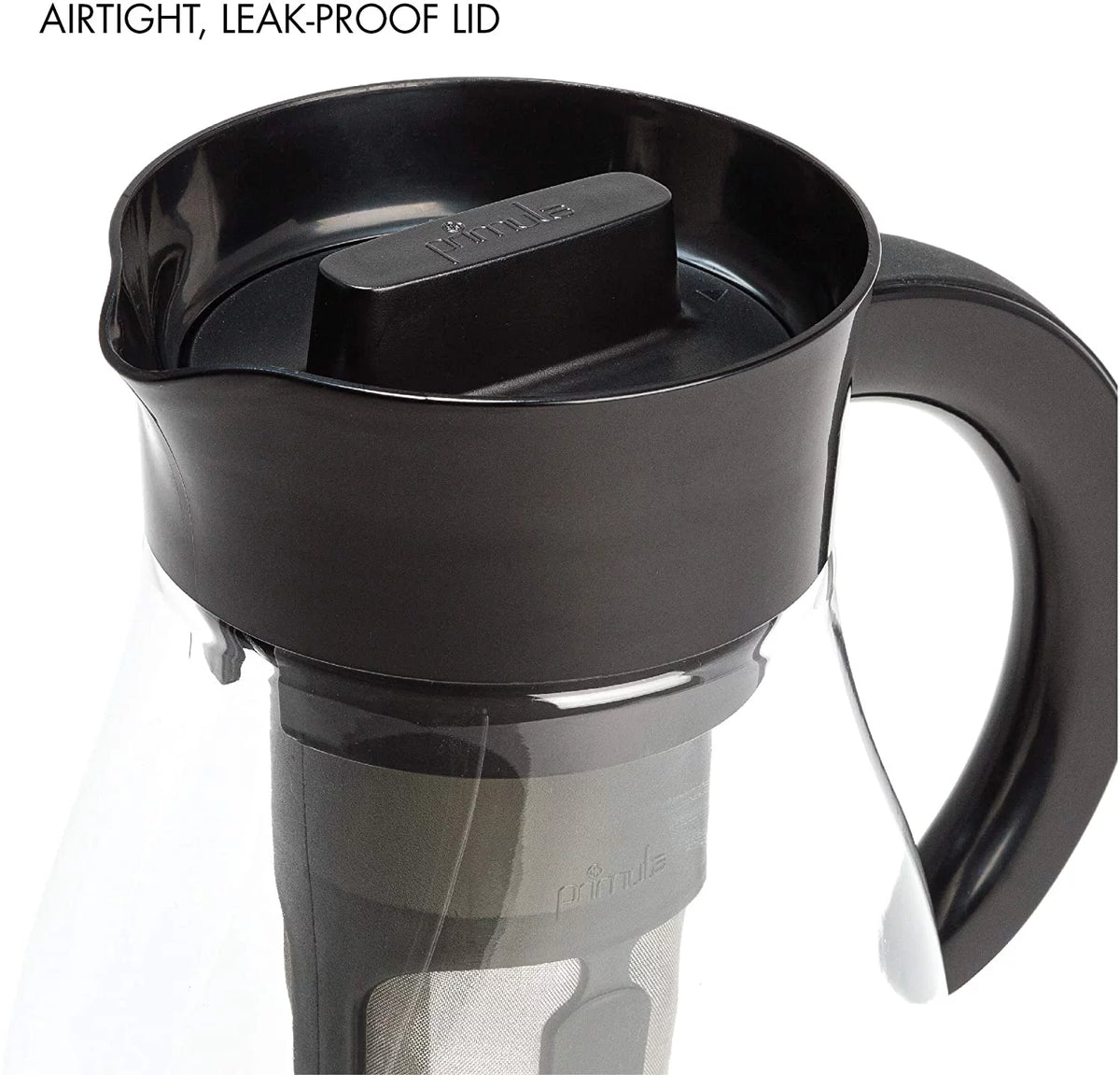 Airtight Cold Brew Coffee or Iced Tea Maker 2.7 Quart Black N86375