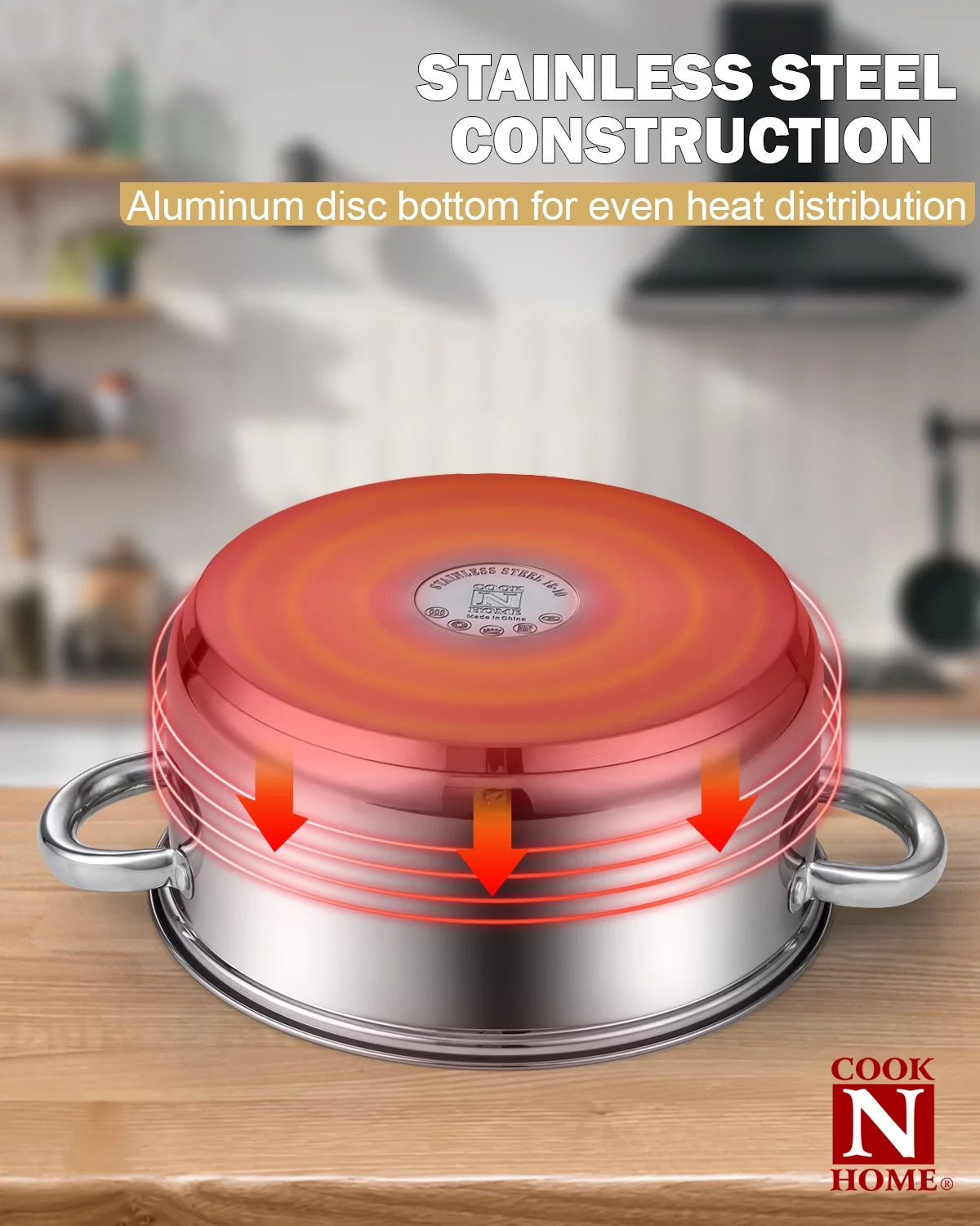 12-Quart Stainless Steel Stockpot with Lid G87970