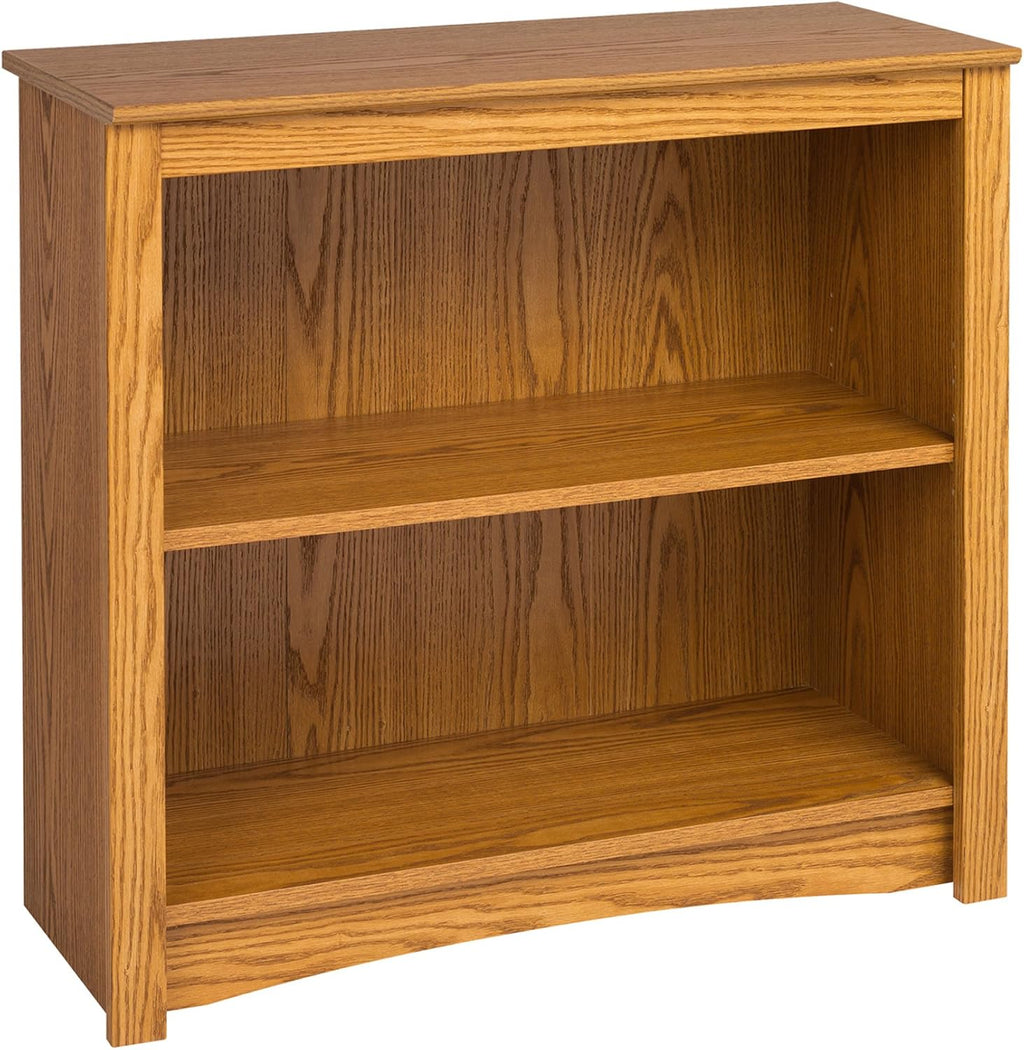 Espresso 2-shelf Bookcase Q106