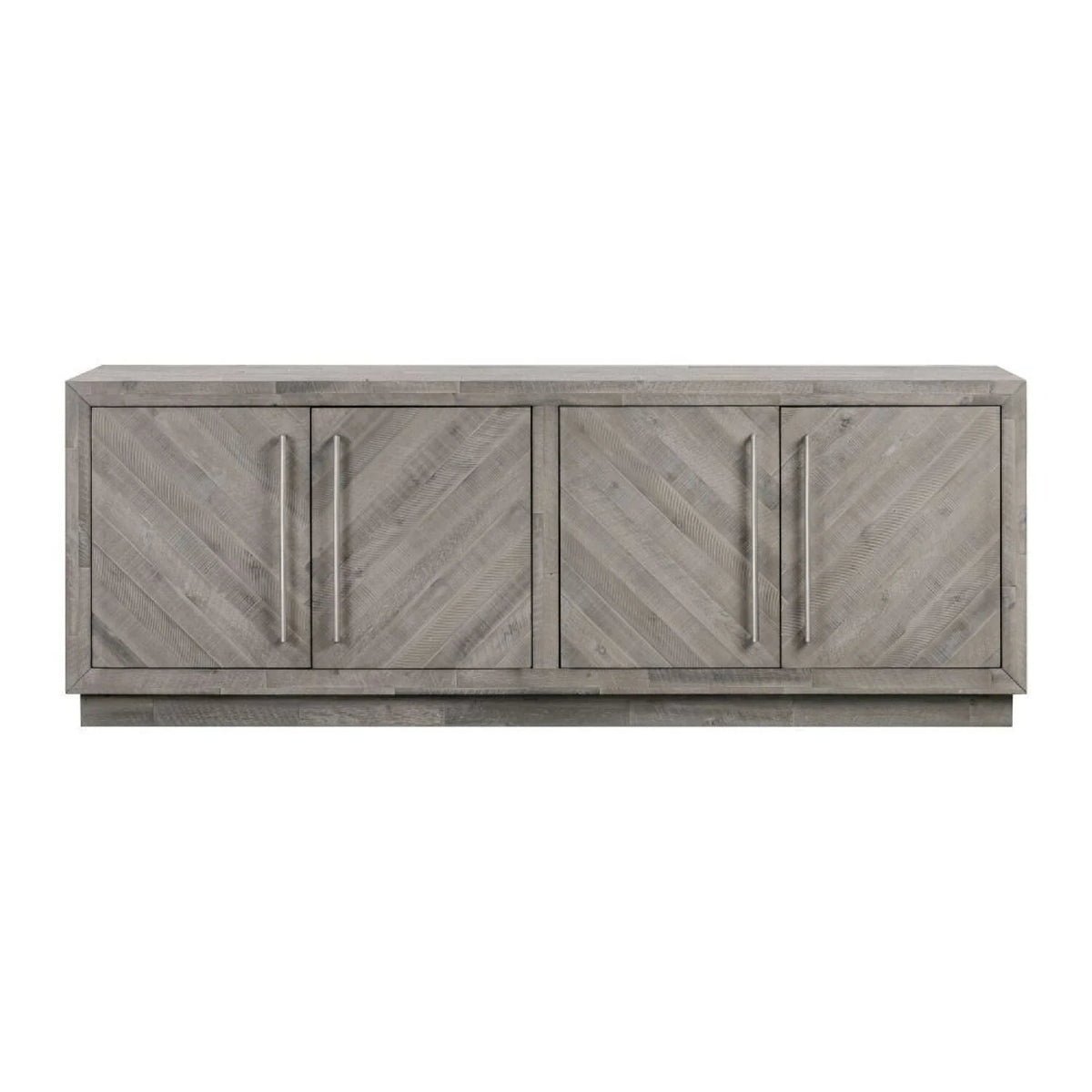 Gray Acacia Wood Sideboard E344