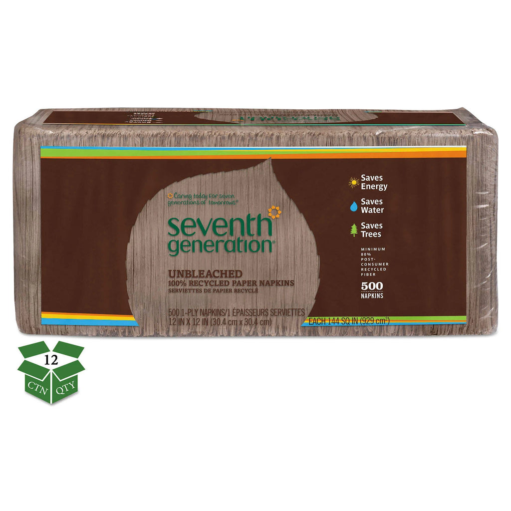 100% Recycled Luncheon Napkins (500/Pack) U1503