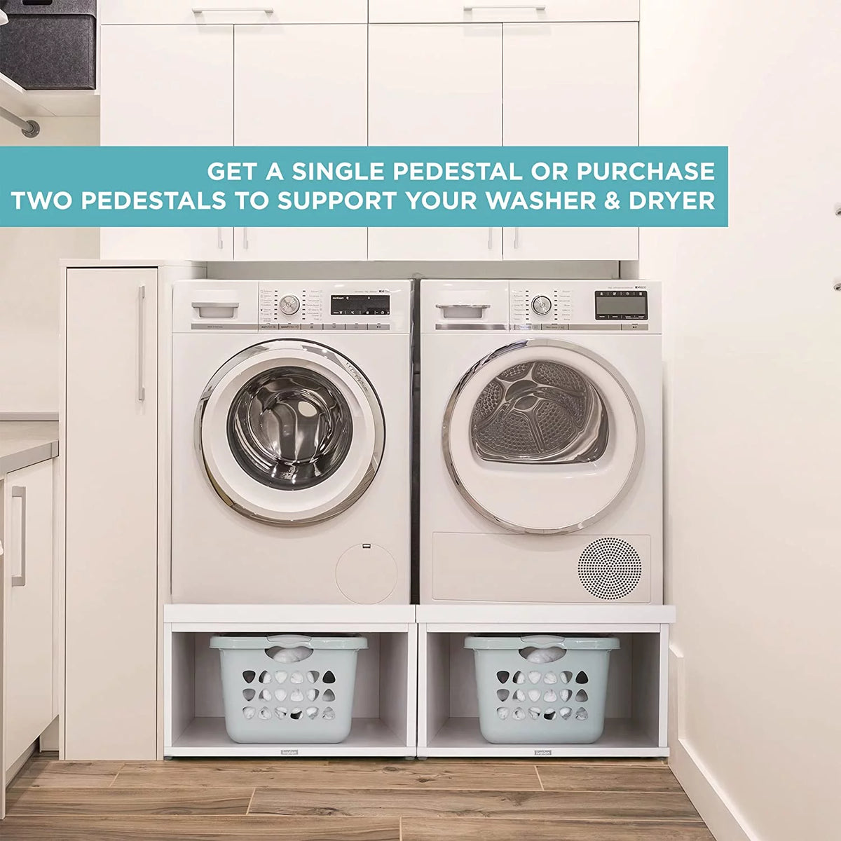 Wooden Laundry Pedestal X23393
