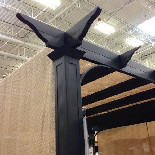 10 ft Pergola Replacement Canopy U8560