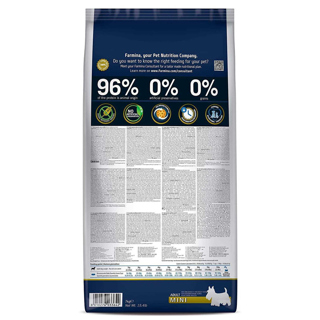 Pumpkin Lamb & Blueberry Mini Dog Dry Food D288546