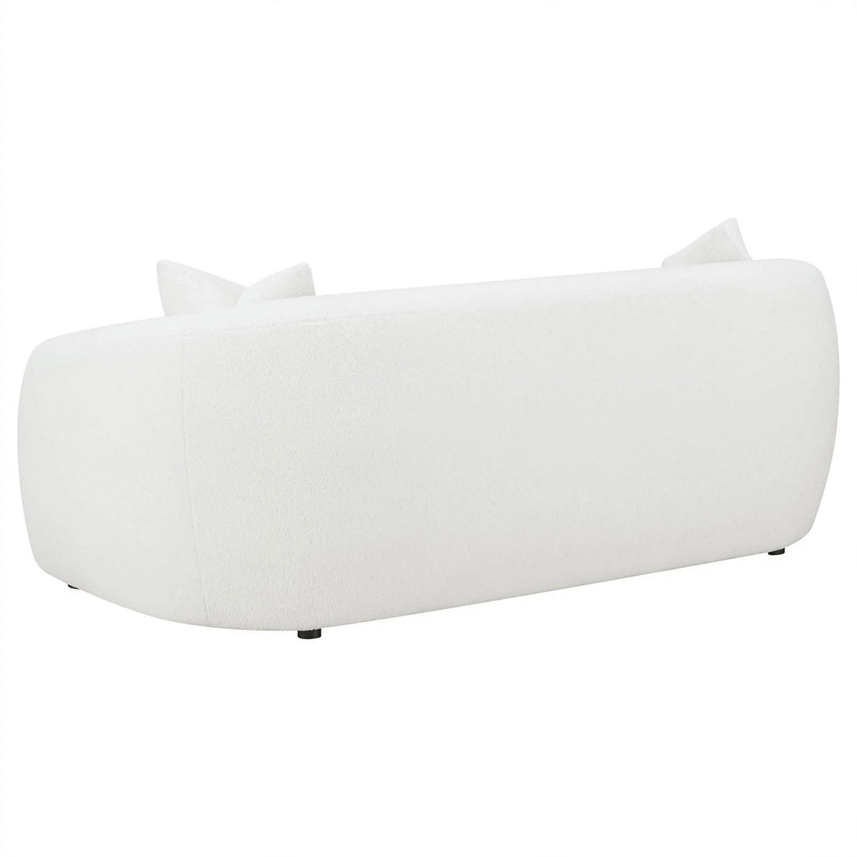 White Fabric Upholstered Sofa D996118