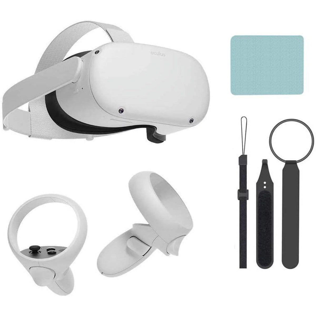 256GB Virtual Reality Gaming Headset with Knuckle Straps and Cleaning Cloth H973550
