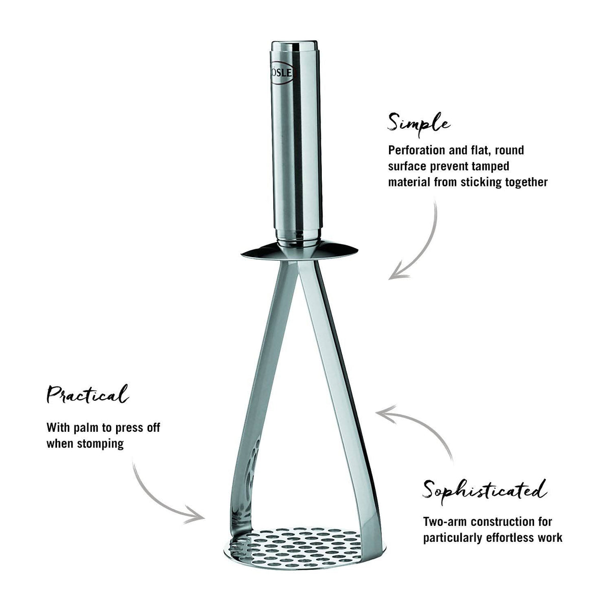 Stainless Steel Potato Masher M562107