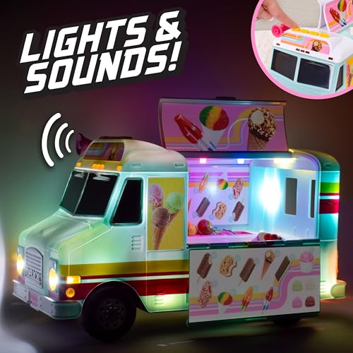 12” Ice Cream Food Truck with 16 Pieces F640139