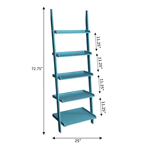 Blue Bookshelf Ladder L813930