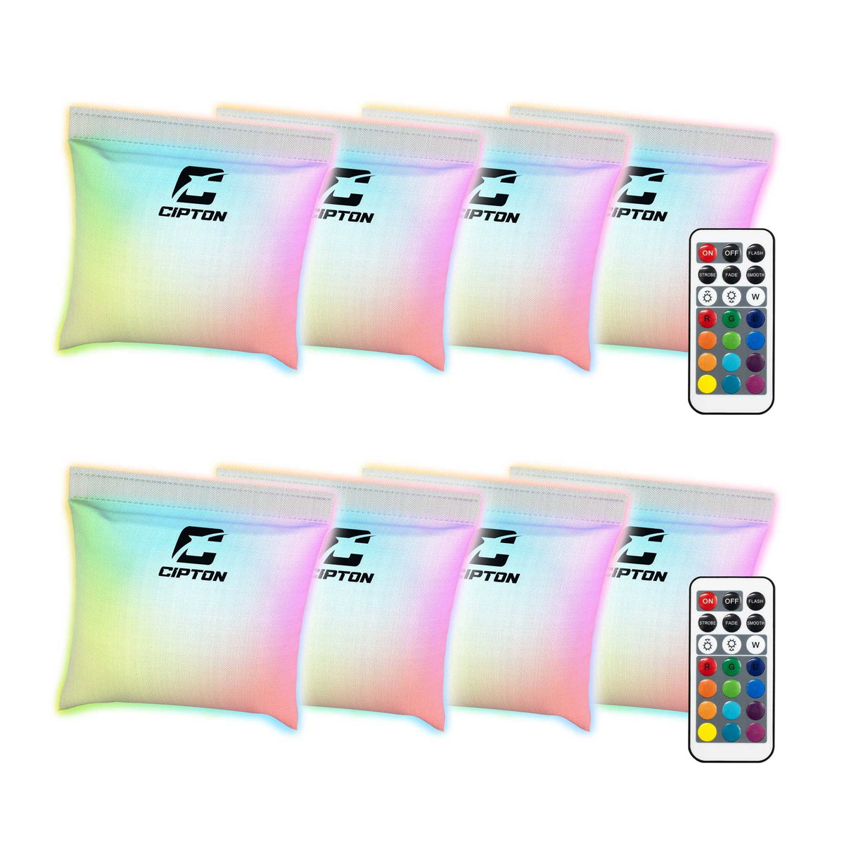 Light Up Cornhole Bags 4 Pack O478