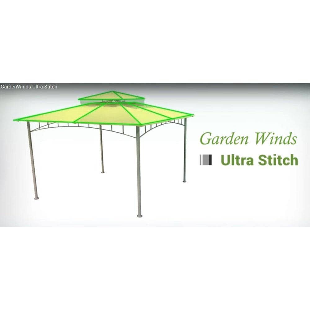 10 ft Pergola Replacement Canopy U8560