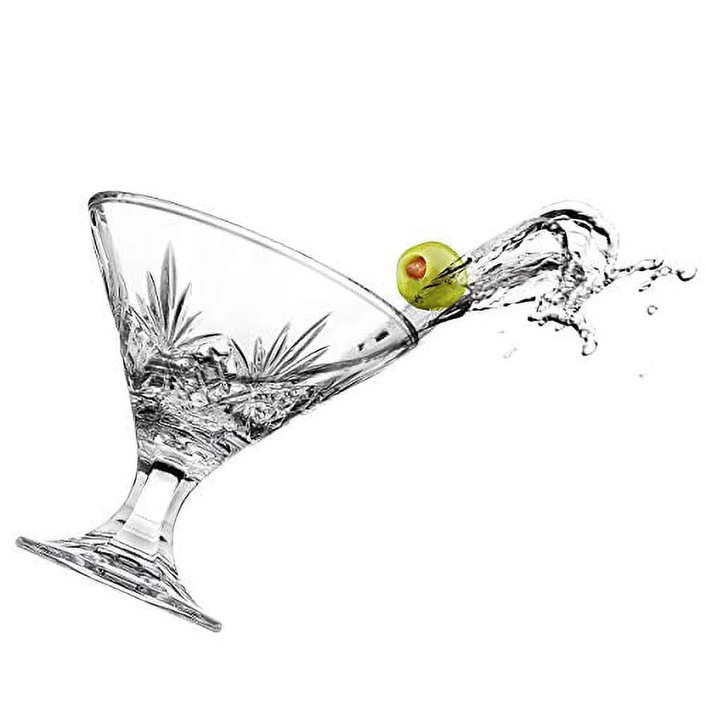 Crystal Martini Glass 5oz, Set of 4 L271