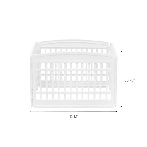 8-Panel 24" Black Dog Playpen V493