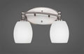 Two Light Bath Bar Brushed Nickel W47389