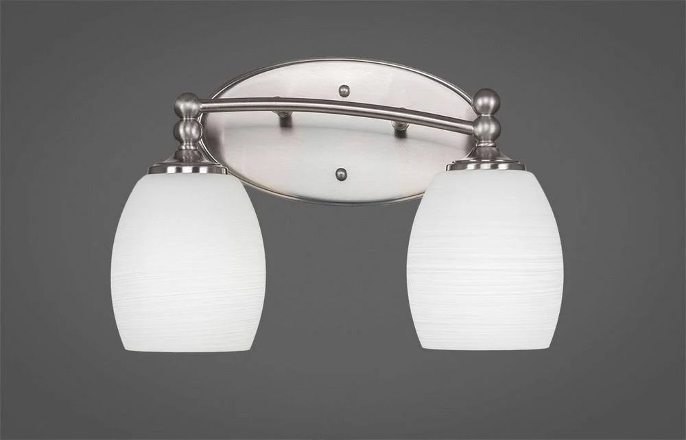 Two Light Bath Bar Brushed Nickel W47389