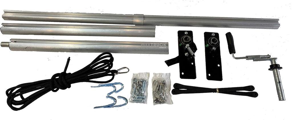 Manual Hand Crank Tarp Roller with Lock Lever X87066