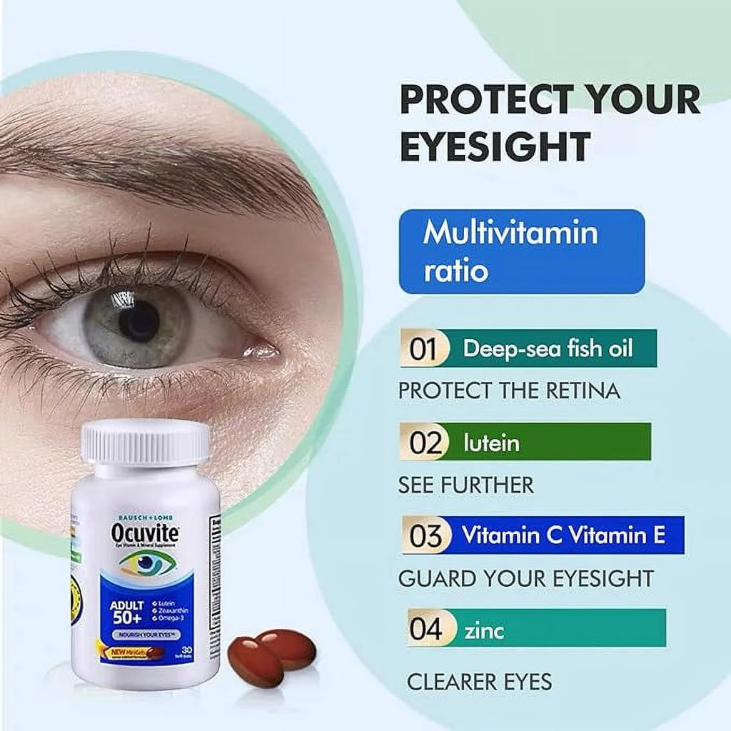 150 Softgels Eye Vitamin & Mineral Supplement F9679