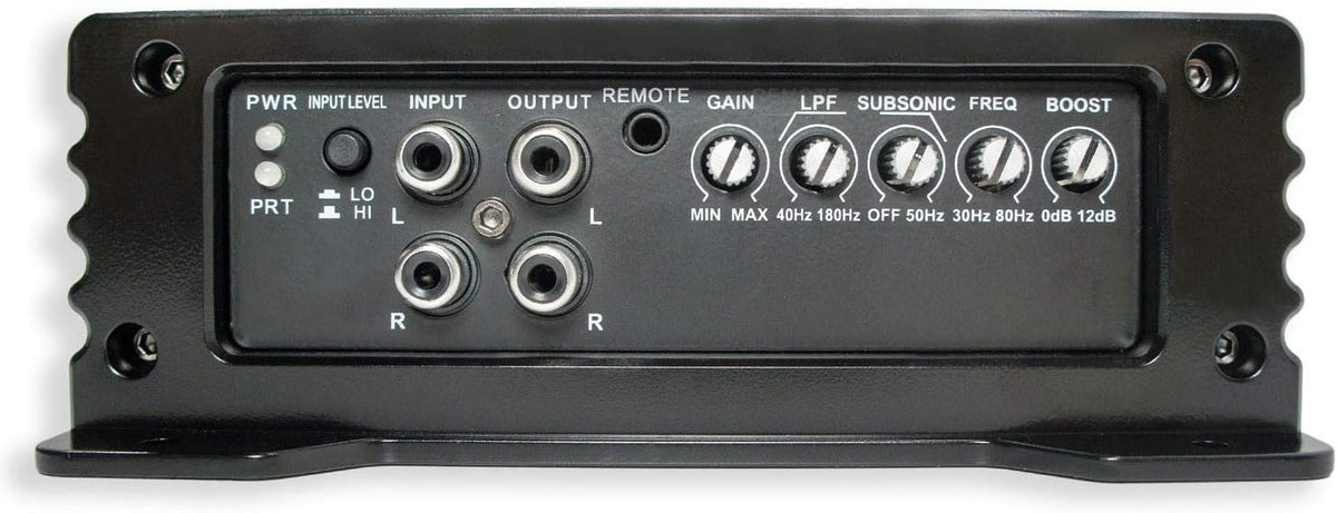 Dual 12 Vented 1200W Sub Box with Amplifier and Amp Kit Q8167