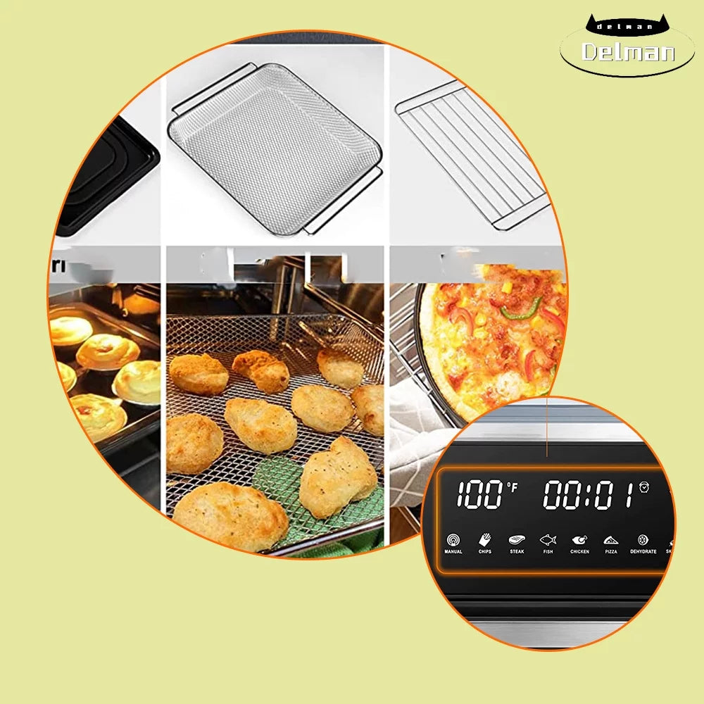 7-in-1 Compact Air Fryer Oven C36998