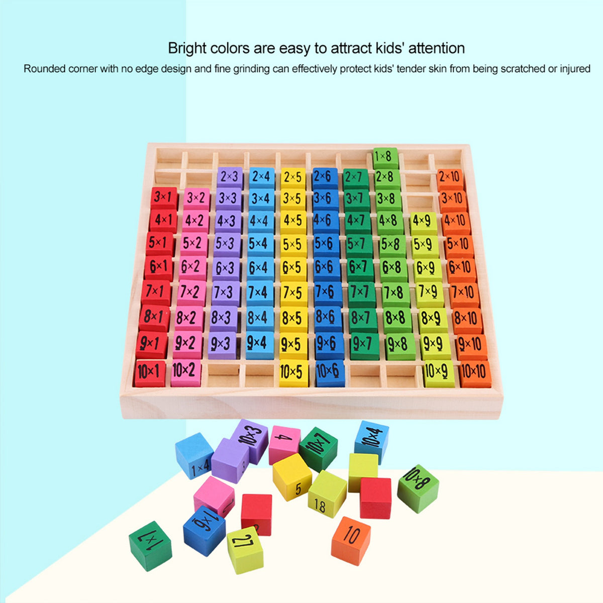 Wooden Counting Board Toy Set R53423
