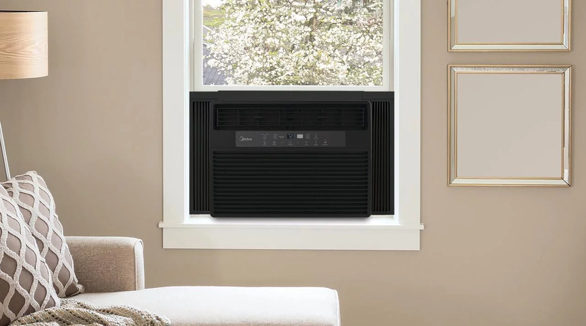 10,000 BTU 115V Smart Window AC with Remote, White Z4786