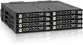 8 Bay 2.5 SATA HDD & SSD Backplane Cage with Locking Trays J418