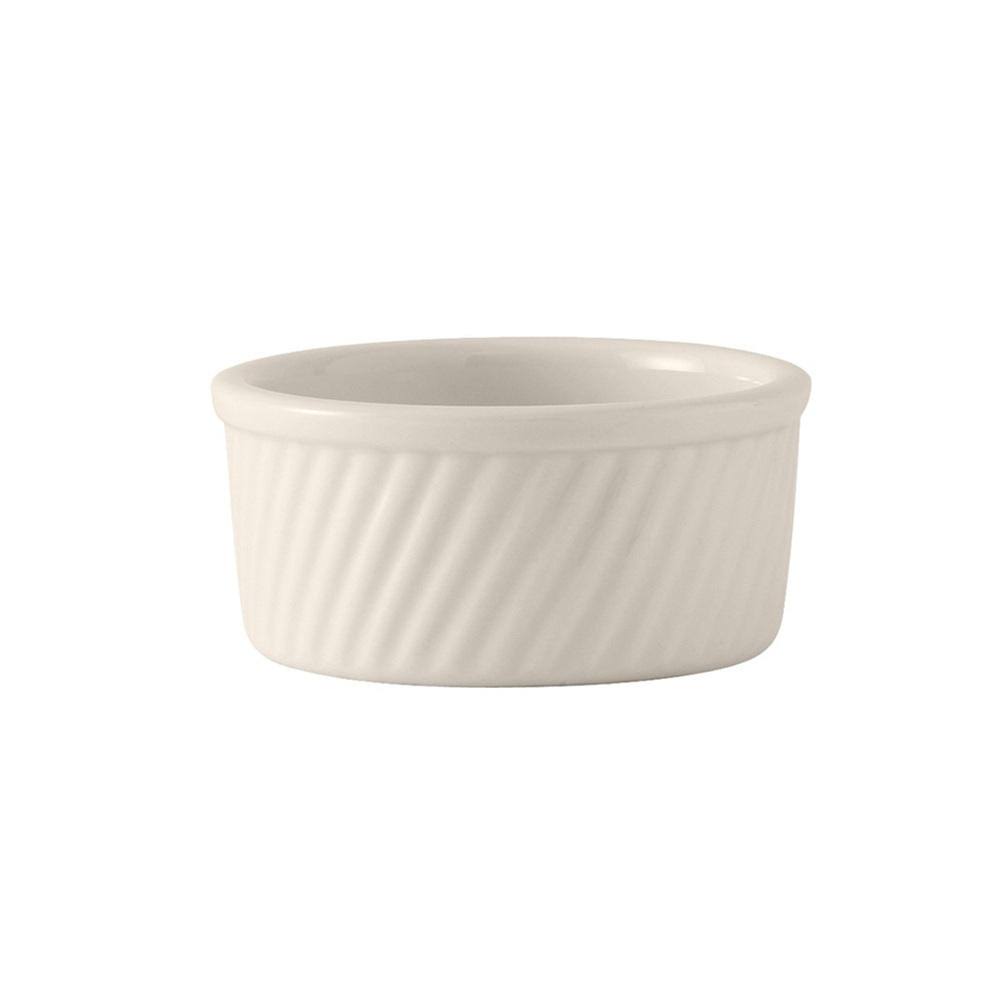 8 oz Souffle Sides Eggshell Case of 12 V176082