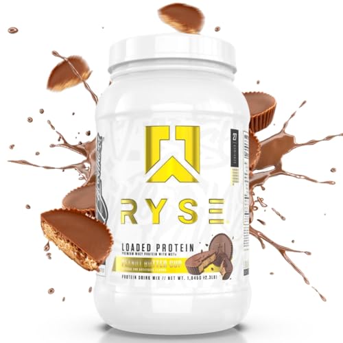 25g Whey Protein Isolate & Concentrate Powder with Prebiotic Fiber & MCTs, 27 Servings Peanut Butter Cup Q298141