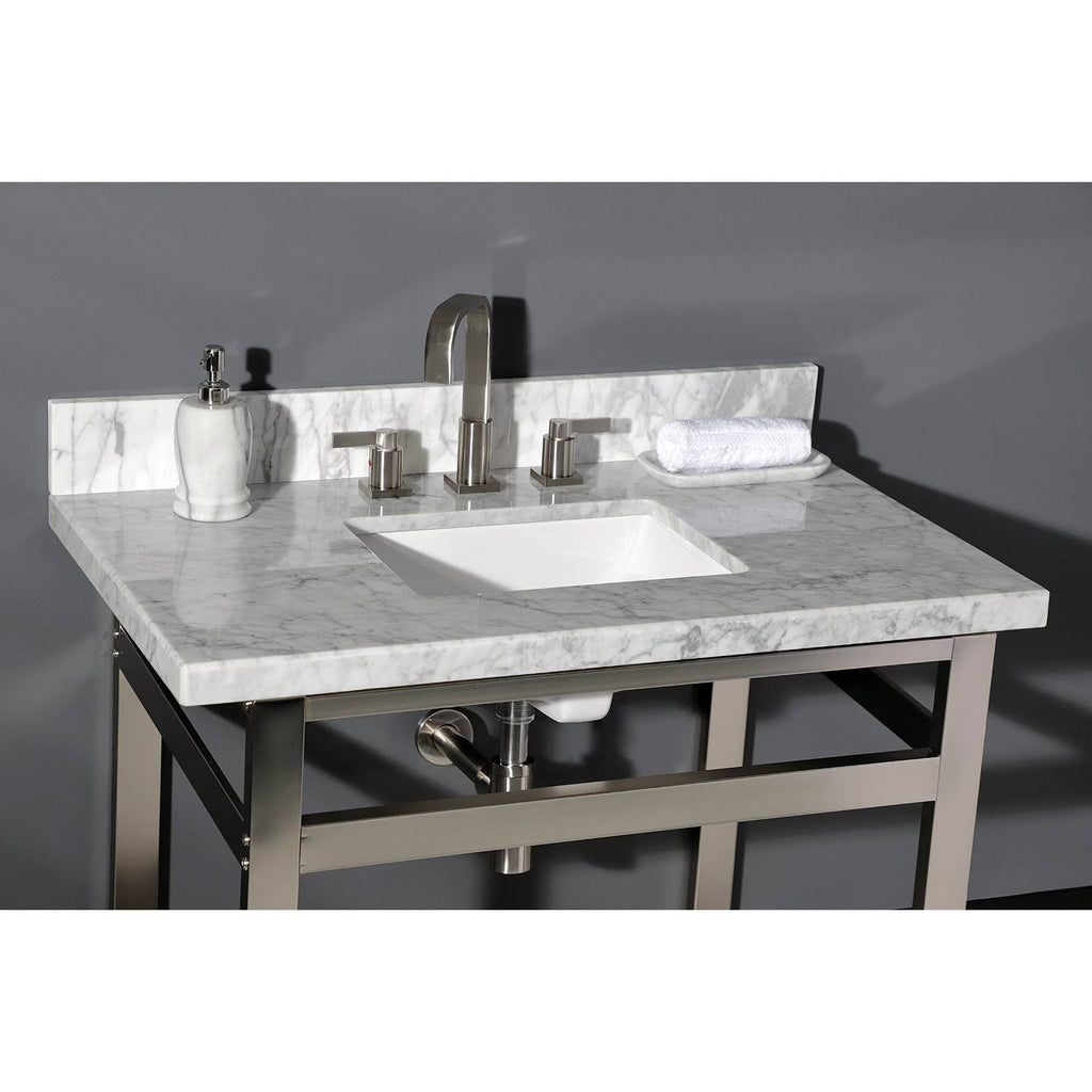 36x22 Marble Vanity Top with Carrara Marble X9571