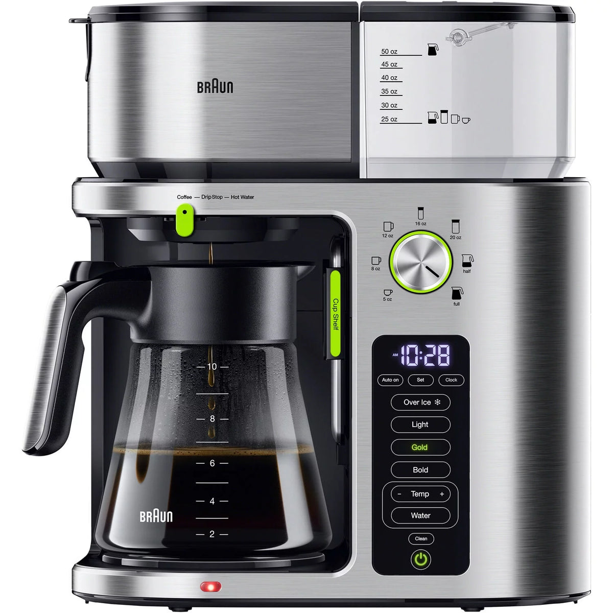 Stainless Steel 10 Cup Drip Coffee Maker X87624