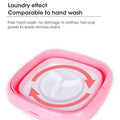 Foldable Clothes Washer with Dryer Bucket V873