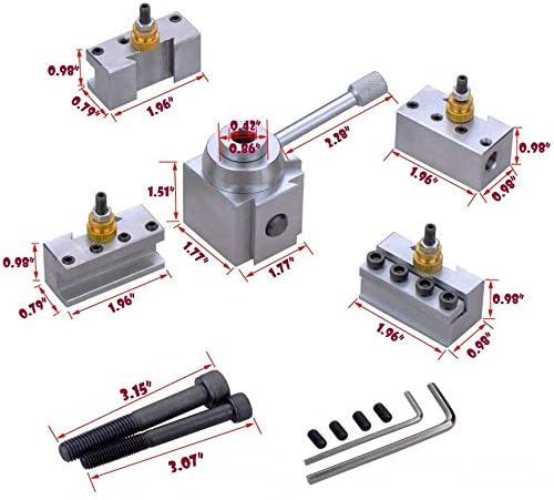 Mini Lathe Quick Change Tool Post & Holders P142978
