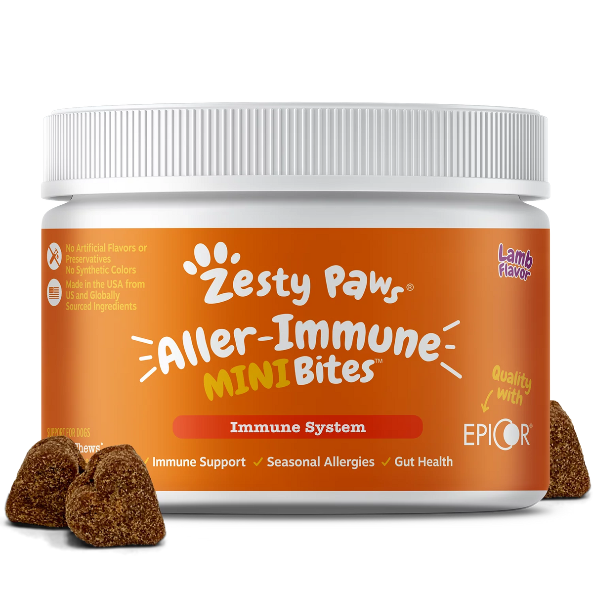 Lamb Flavor Soft Chews for Small Dogs D7734