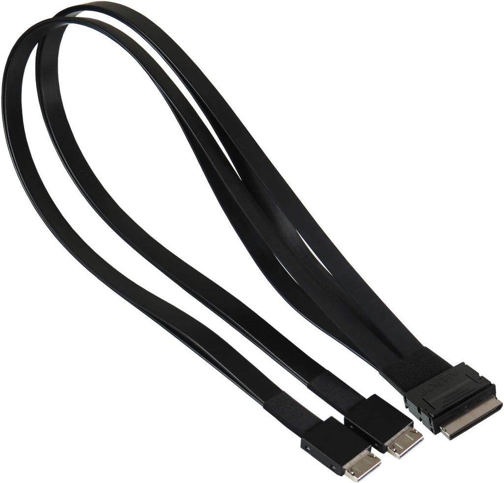 Oculink 8i to Oculink 4i 2-Port Y Cable Pack of 2 C6859