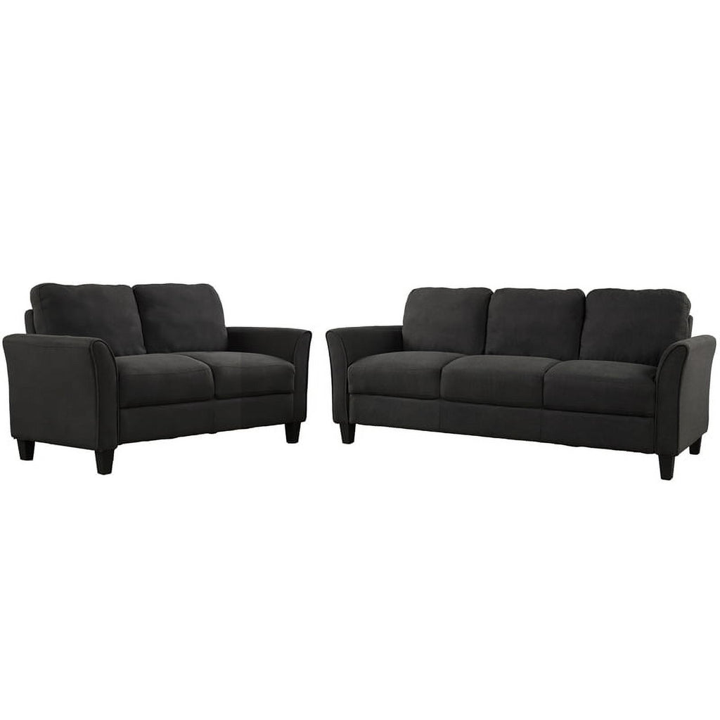 3 Piece Polyester-blend Upholstered Sofa Set B425