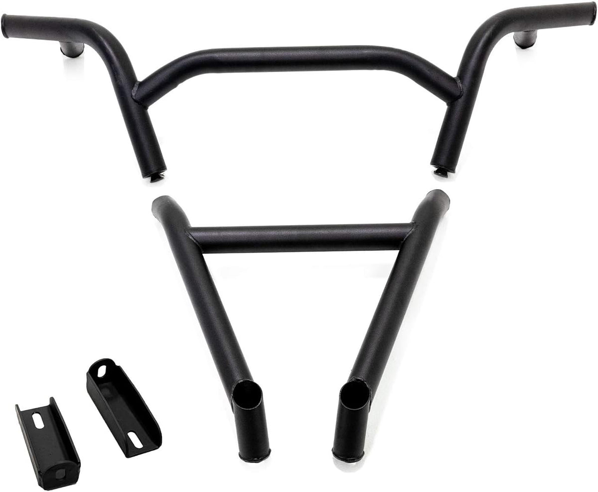 Rear Bumper for Polaris RZR PRO XP / PRO XP 4, 1.75 Inch Steel Tubing, UV Resistant Powder Coating E60922