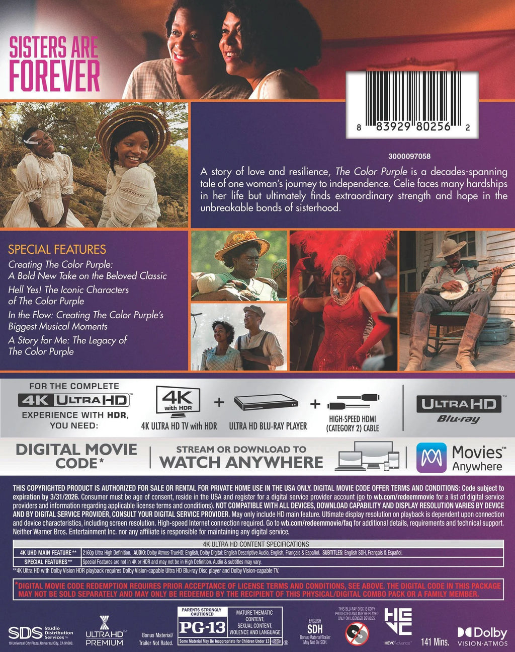 4K Ultra HD Movie H15597