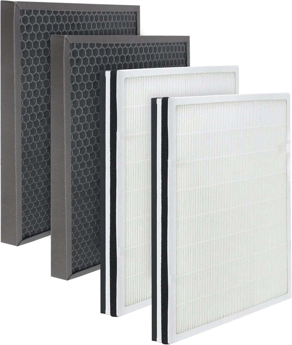 True HEPA Air Purifier Filter and Carbon Combo Pack H180
