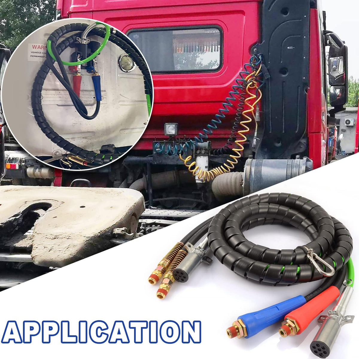 15ft 3 in 1 Air Line Hose Assemblies Z89638