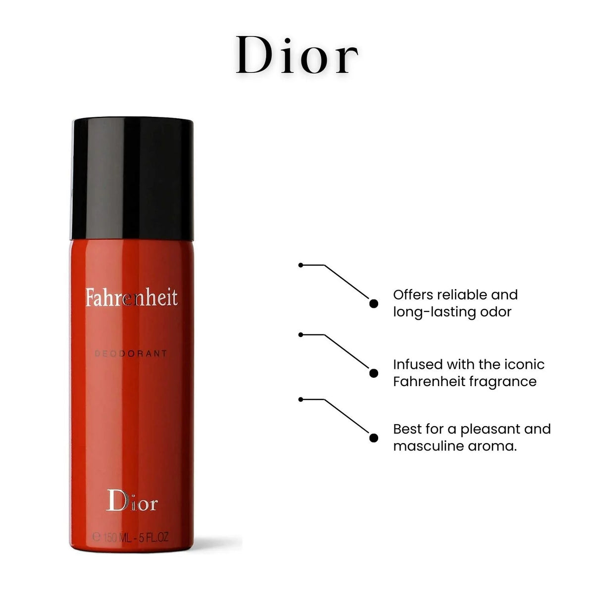 Deodorant Natural Spray 150 ml / 5 oz U253