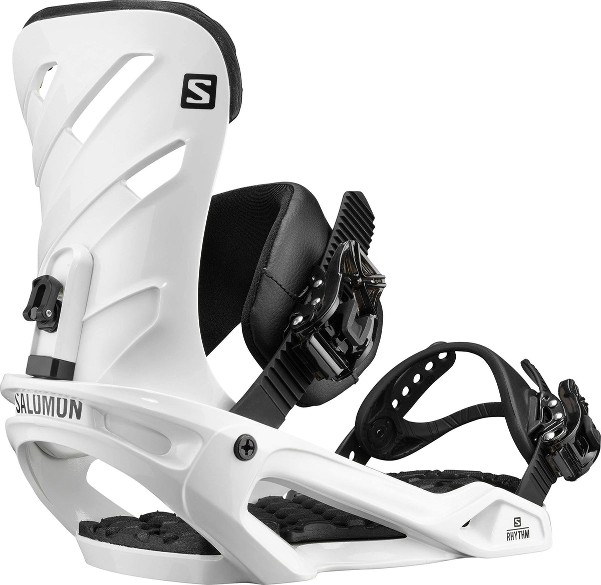 White SM Snowboard Binding Q714492