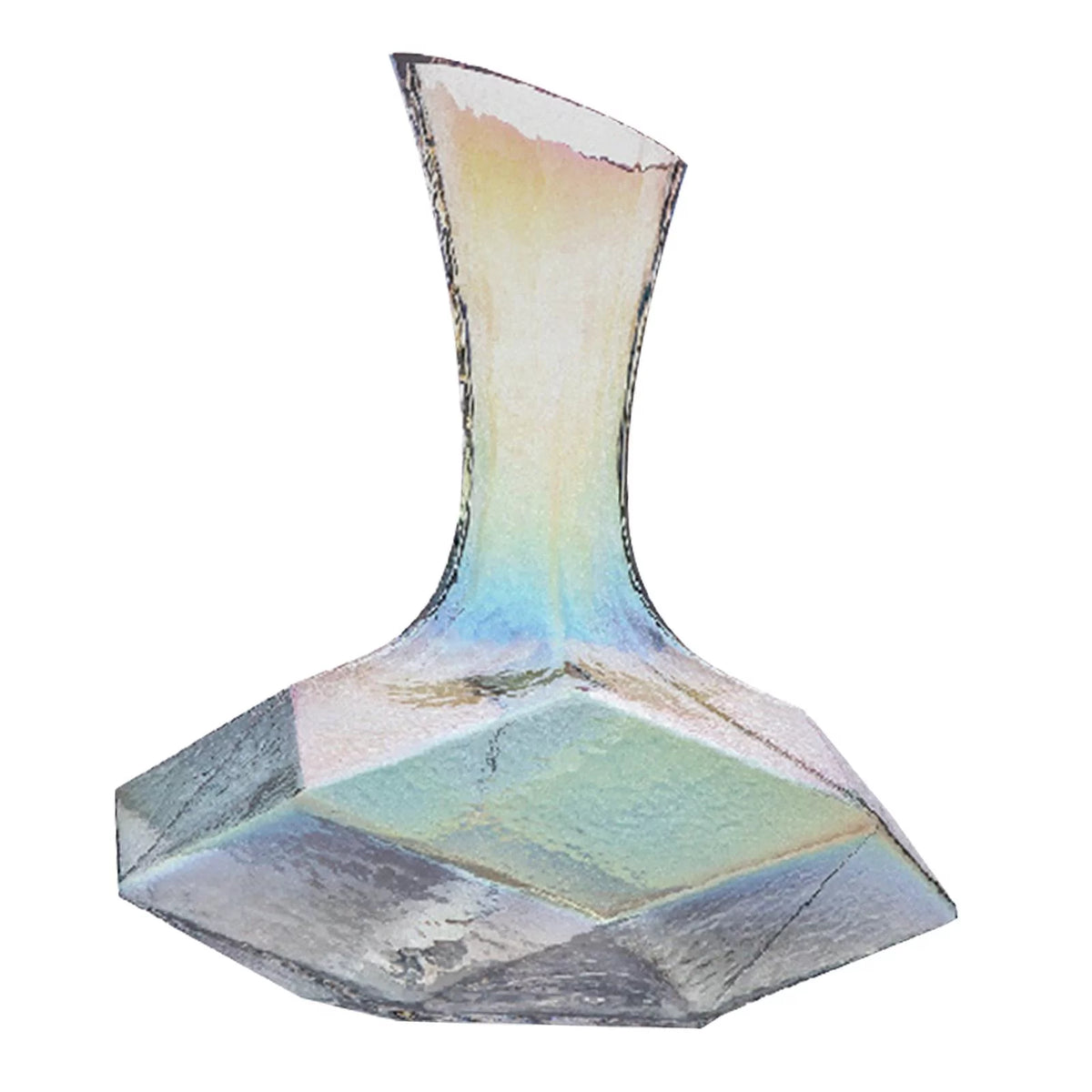 Hand Blown Art Glass Decanter Y479